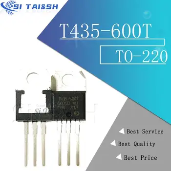 5pcs T435-600T T435 600T ל-220 T435-600 TO220 TRIAC מקורי חדש